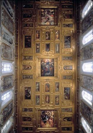 Soffitto della chiesa