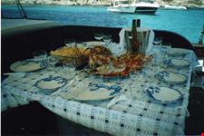 Pranzo a bordo