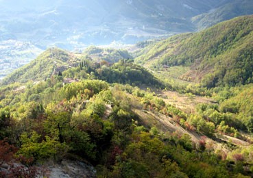 Vista su Sanguineda