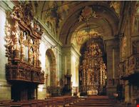 Interno del Santuario della Beata Vergine delle Grazie