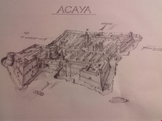 Acaya  Il progetto del XVI secoloEsempio unico nel sud Italia  