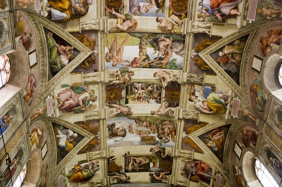 La Volta con le Storie dell'Antico Testamento