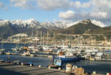 Veduta del porto di Salerno