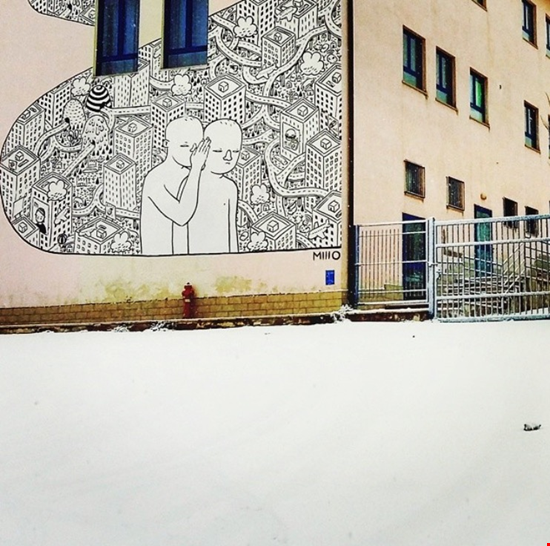Liceo scientifico Street art- premio antonio giordano Millo  Millo 
