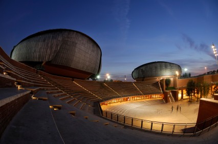 Scorcio dellì'Auditorium di Renzo Piano