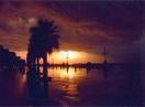 Lungomare al tramonto