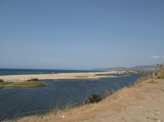 la foce del Coghinas