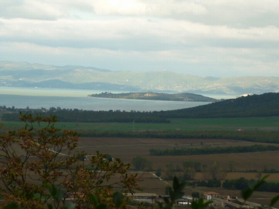 panorama sul trasimeno