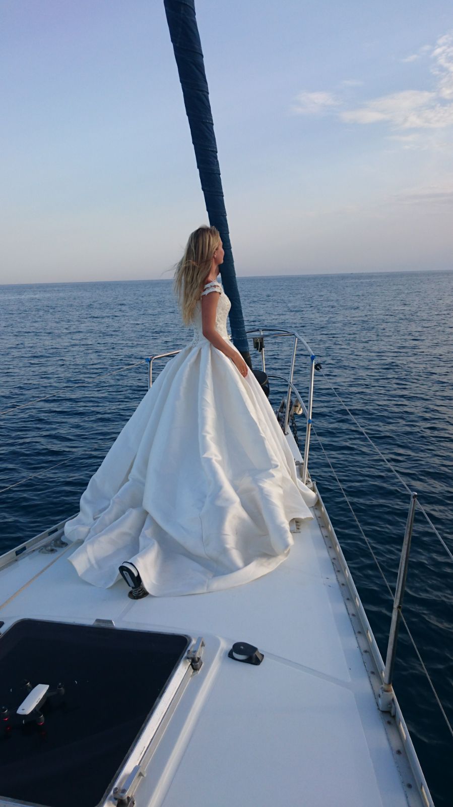 Una sposa a bordo!!!