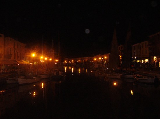 Il Porto-Canale Leonardesco di notte