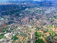 Udine veduta aerea da superleggero
