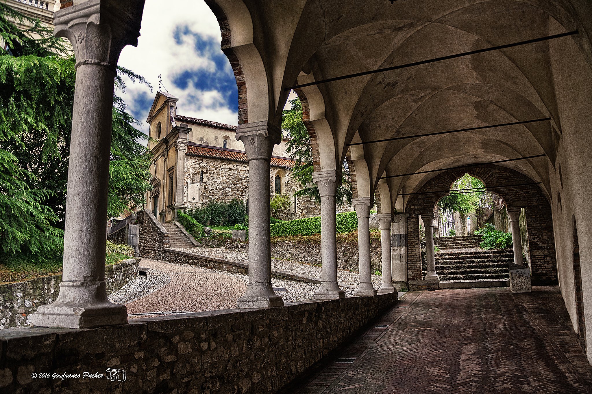 salita castello Udine