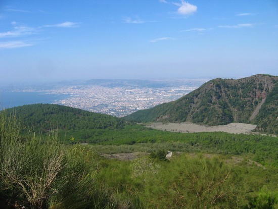 vista sul Somma e sul Golfo