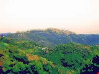 L'abitato di Bellegra