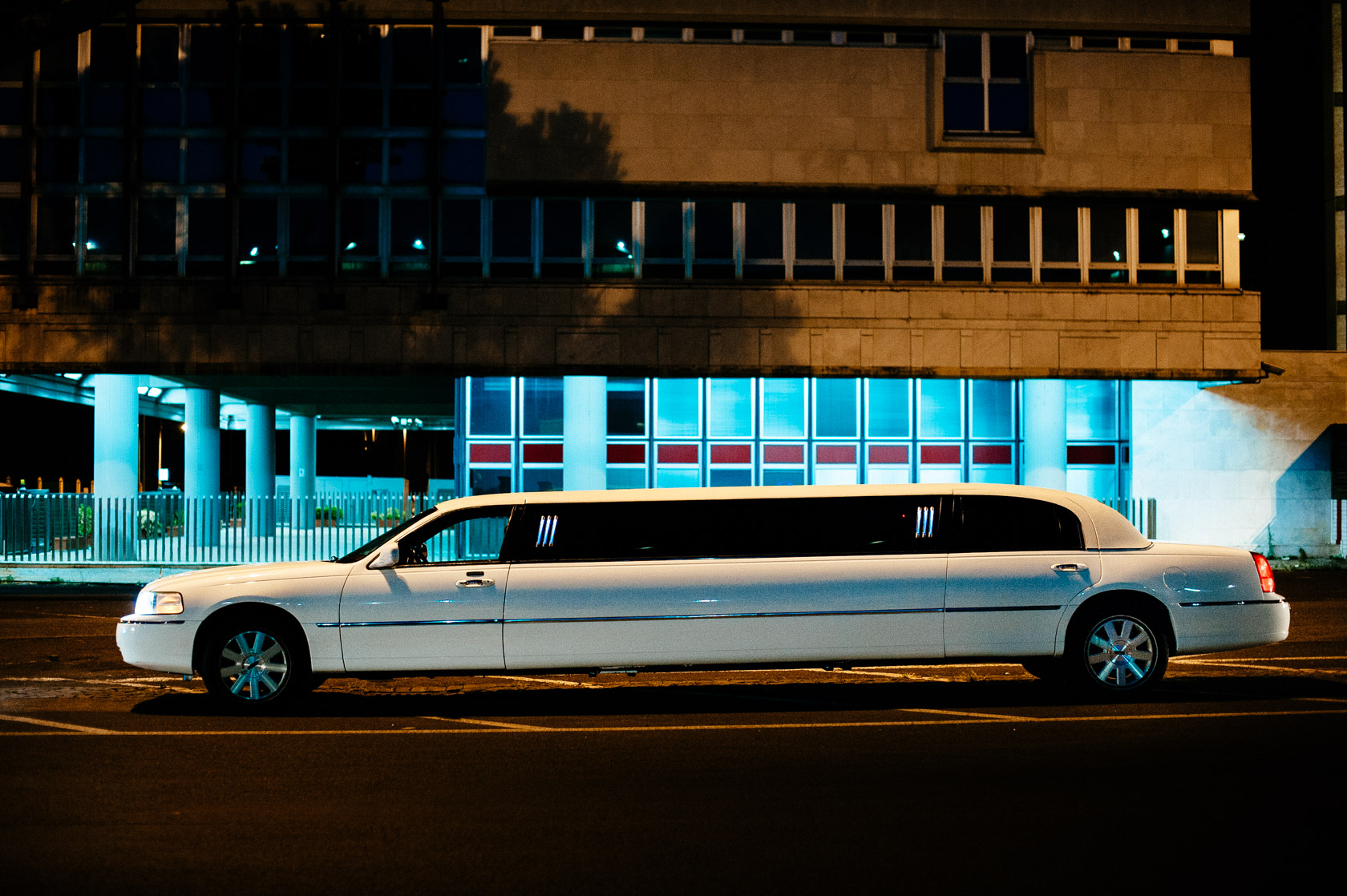 Lincoln Town car limousine