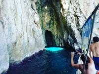 Colore mare grotta Leuca