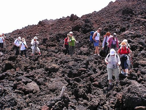 Escursione sulle Lave dell'Etna