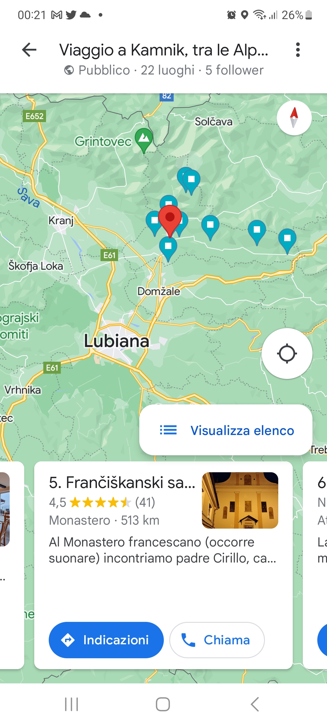 Viaggio in Slovenia alla scoperta di Kamnik