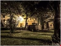 Chiostro in notturna