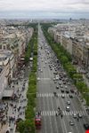 Panorama sugli Champs Elysée