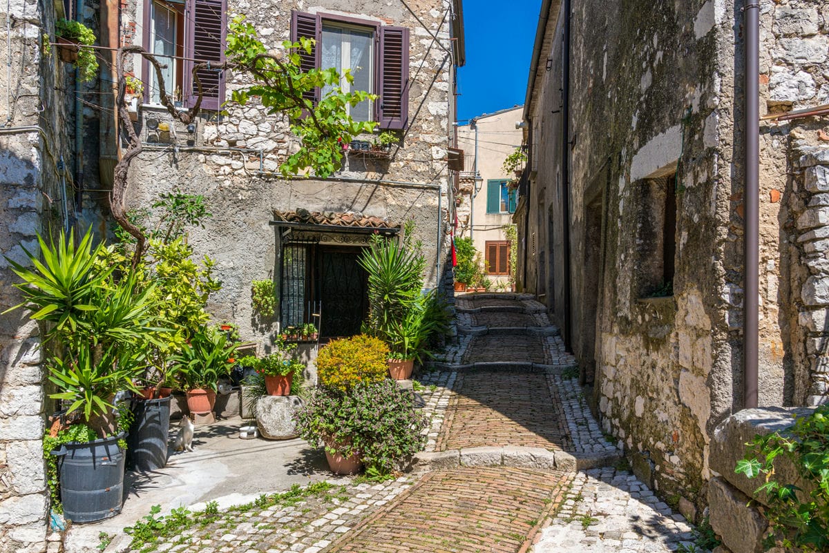 Il balcone della Ciociaria, il borgo sulle nuvole più bello del Lazio