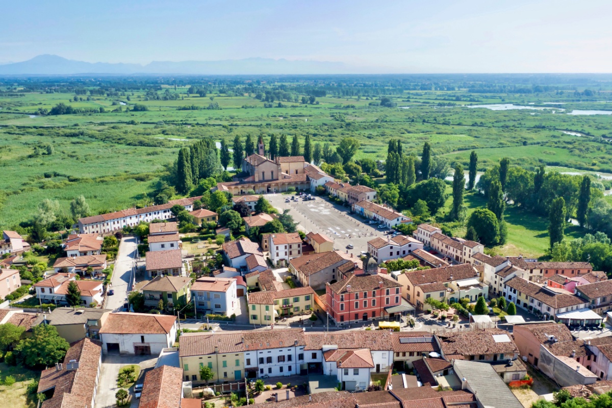 grazie vista dall'alto
