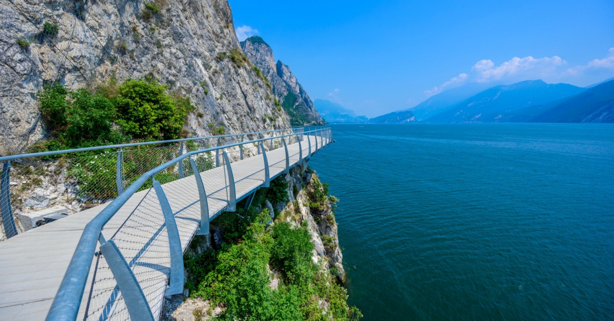 ciclovia limone garda
