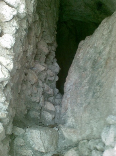 Particolare dell'eremo