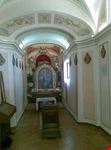 Interno della chiesetta del santuario