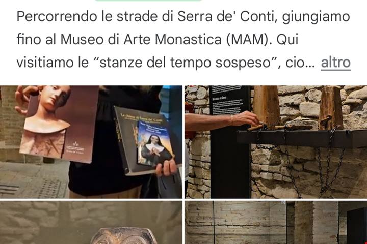 Alla scoperta dell'entroterra marchigiano: un viaggio tra storia, arte, fede ed enogastronomia - l'elenco dei luoghi su Google Maps