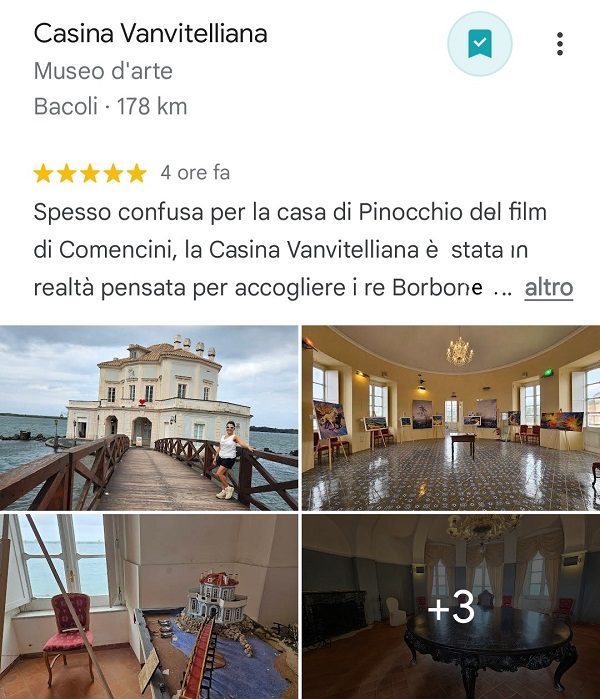 Sul lago, una favolosa casa settecentesca dei Borbone: è la casa di Pinocchio del film di Comencini?