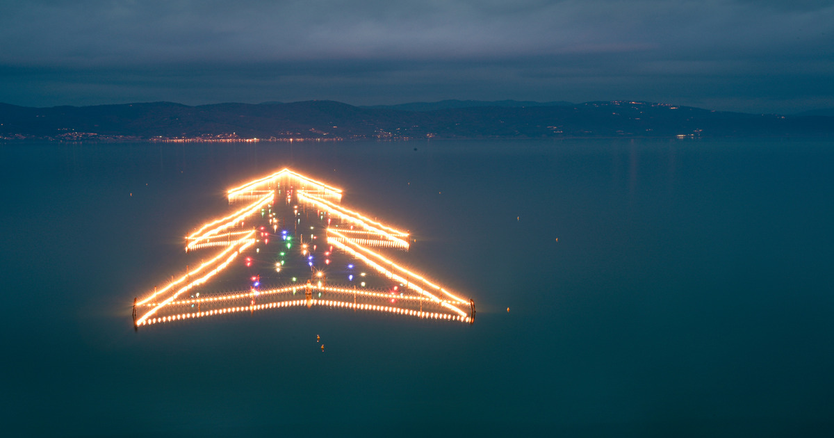 L'albero di Natale più grande del mondo? Si trova... sull'acqua! Ecco dove si terrà uno degli spettacoli di luce più belli di tutto il paese 