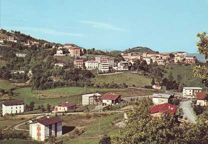 Veduta parziale del centro abitato