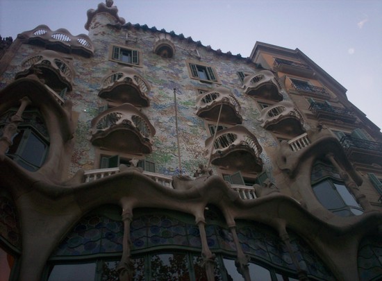 facciata di casa Batlò