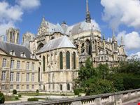 Uno scorcio della splendida cattedrale di Reims