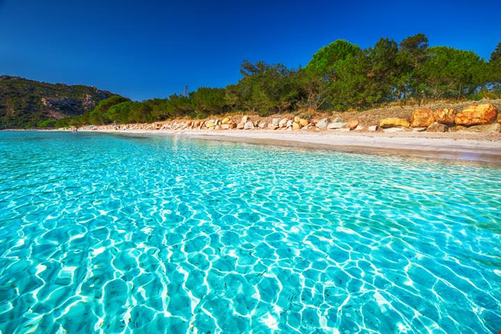 A pochi chilometri dalle spiagge della Sardegna ce n'è una altrettanto bella: la spiaggia-mezzaluna di Santa Giulia è il paradiso che devi ancora scoprire