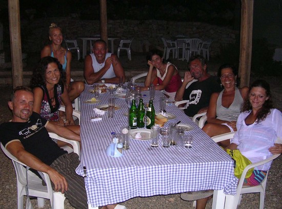 Cena in porto