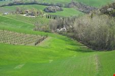 Camminata tra campi e calanchi nei dintorni di Castello di Serravalle