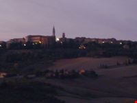 pienza notturna