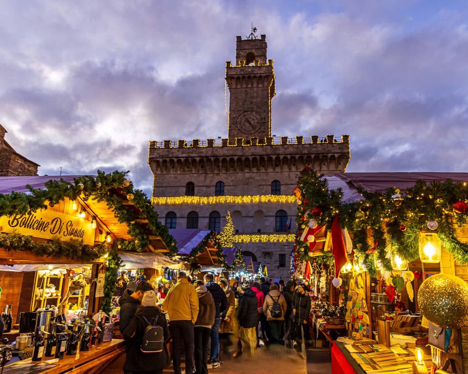 Natale Montepulciano _ Piazza Grande mercatini