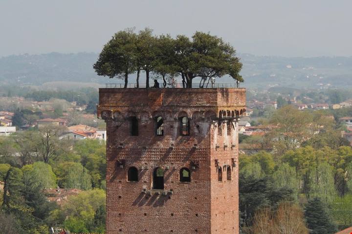 In questa città hanno realizzato un giardino sulla cima di una torre a 45 metri d'altezza