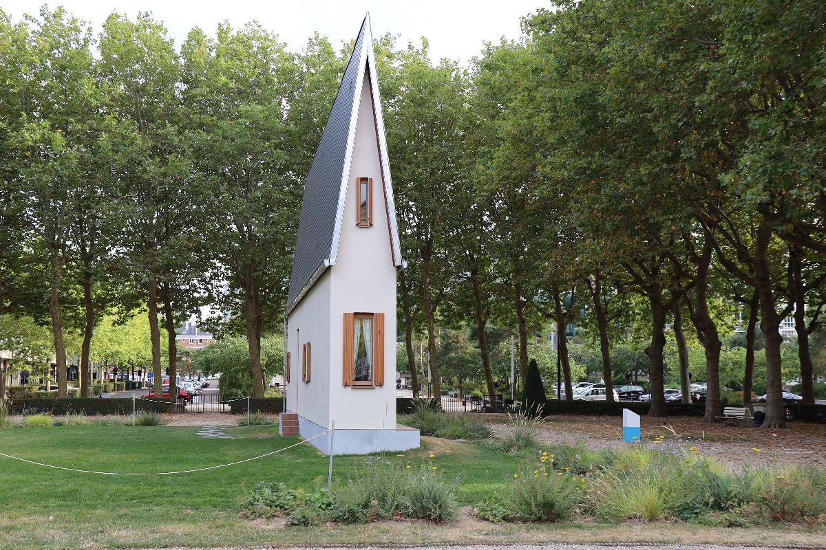 130 centimetri d'arte: in Francia c'è la casa più stretta al mondo