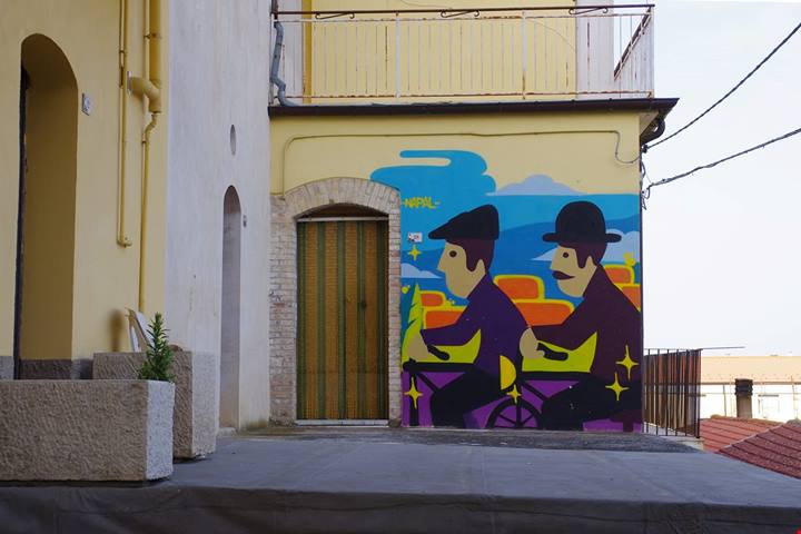 Rinato grazie agli artisti, in questo borgo del Molise ci sono più murales che abitanti