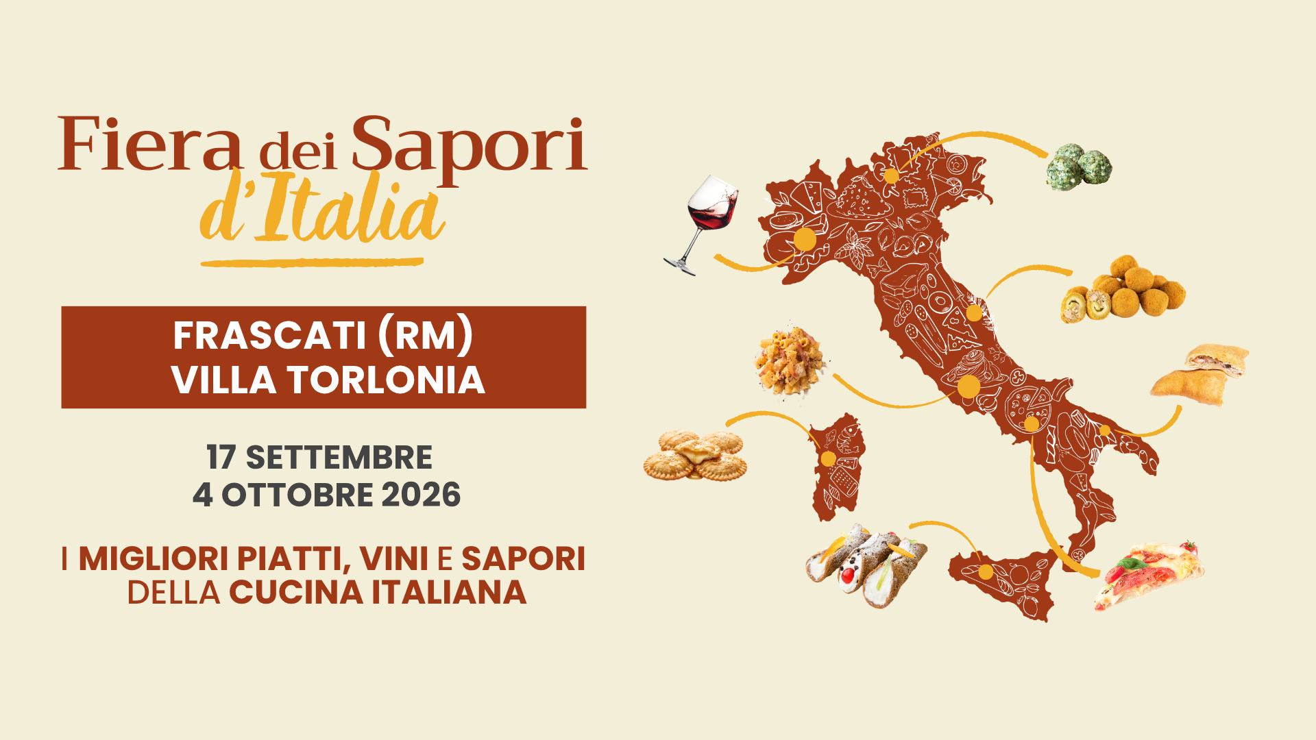 Fiera dei Sapori d'Italia a Frascati: un viaggio tra sapori e cultura del Bel Paese
