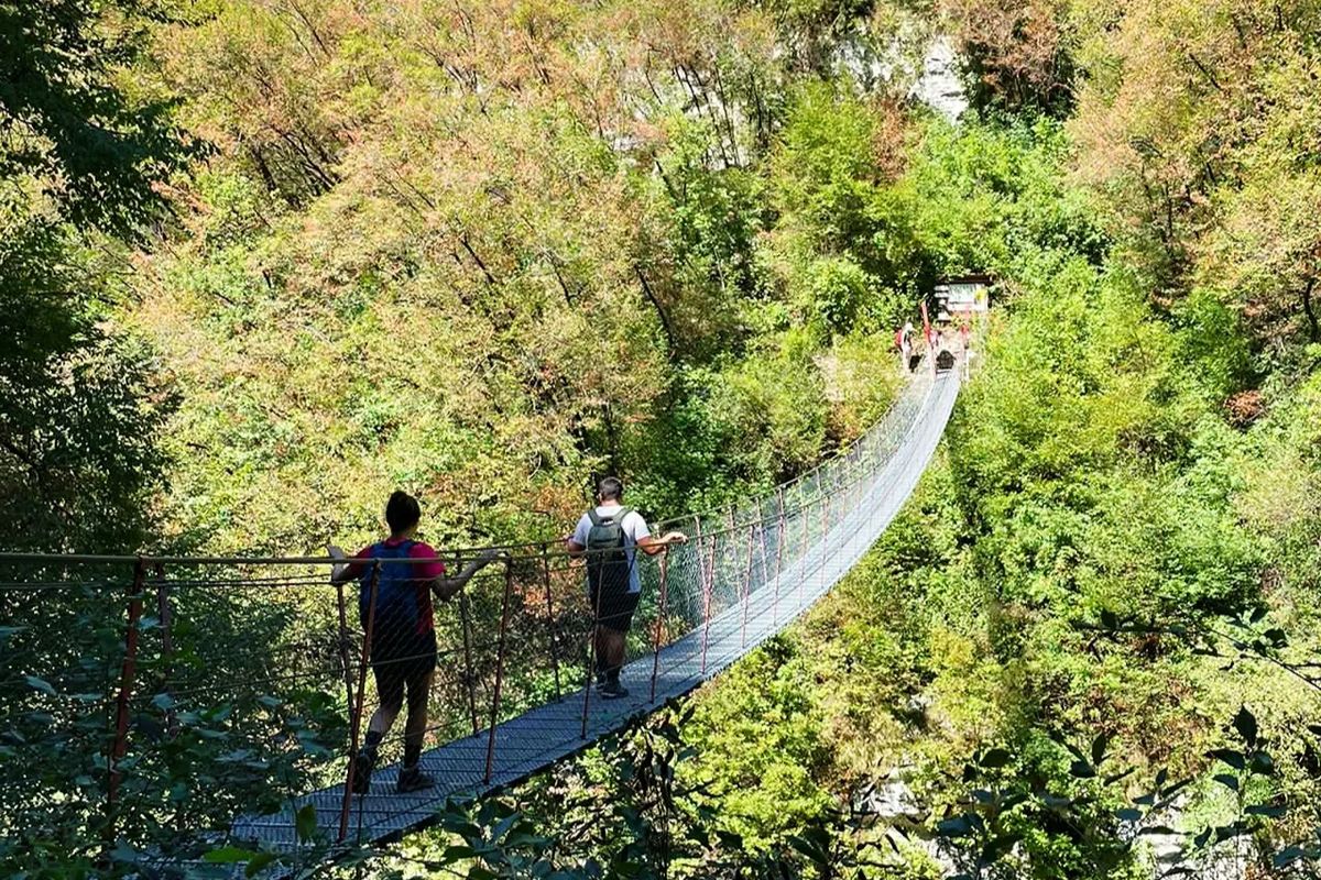 La valle veneta dei ponti sospesi: cammini sopra il vuoto tra boschi e torrenti