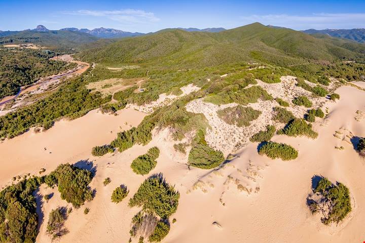 Non è il deserto, ma la Sardegna: sull'isola ci sono delle dune di sabbia che arrivano fino a 100 metri d'altezza