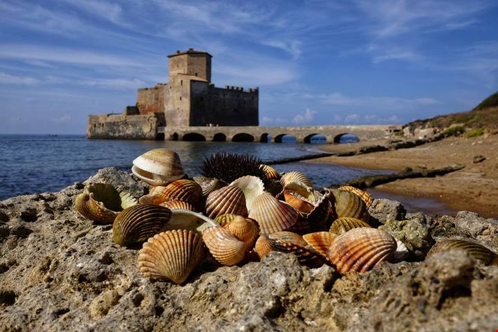 Un antico castello medievale circondato dal mare è la sorpresa panoramica a un'ora di macchina da Roma