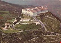 Abbazia di Montecassino vista dall'aereo