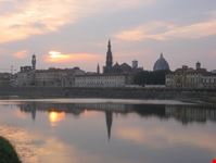 Tramonto sul fiume