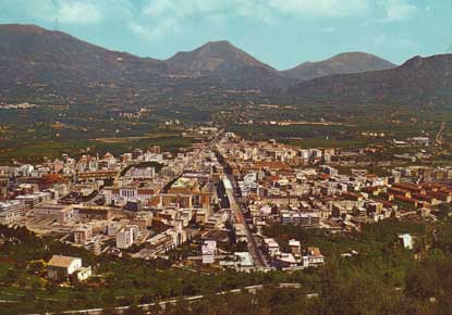 Veduta panoramica del paesaggio